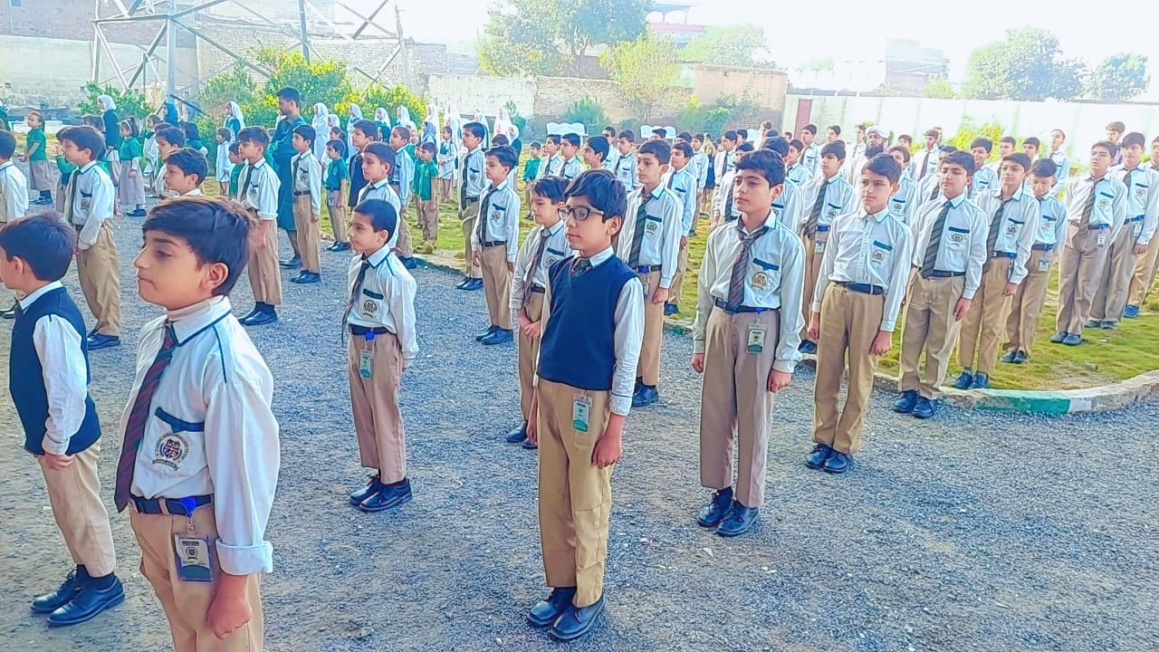 Alhamdulillah – Some random pictures from morning assemblies at Forces School Shabqadar Campus
